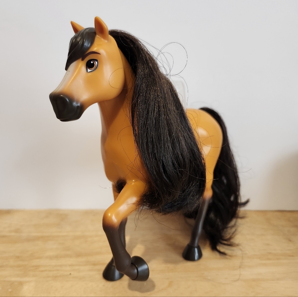 *4 for $30* Mattel Spirit Toy Horse With Doll Holder Dreamworks